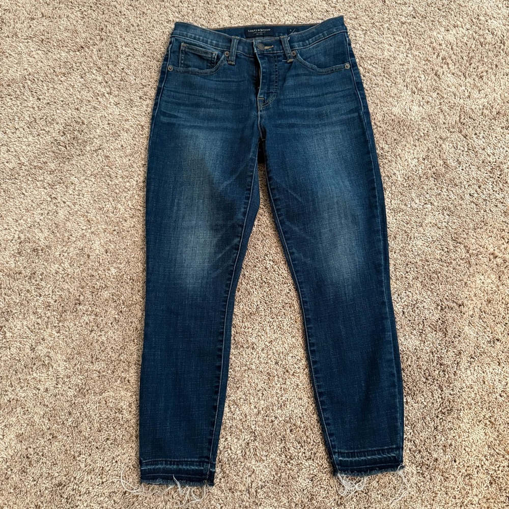 Lucky Brand Blue Skinny Jeans with Stretch